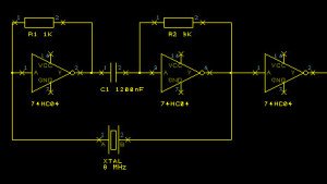 8 MHz Timer Circuit.