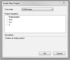 New Project Dialog