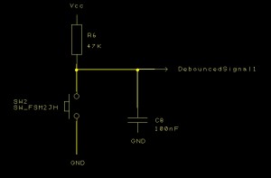 MSP430 Launchpad Debounce Circuit