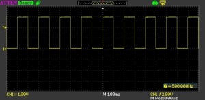 500Hz Square Wave