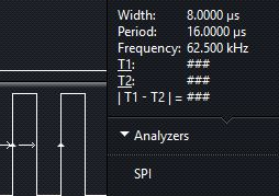 SPI clock frequency