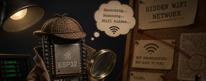 ESP32 and Hidden Networks Banner